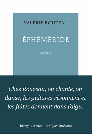 Éphéméride de Valérie Rouzeau - Editions Table Ronde