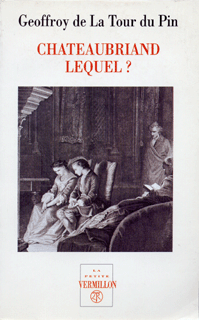 Chateaubriand, lequel?