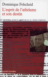 L'esprit de l'athéisme et son destin