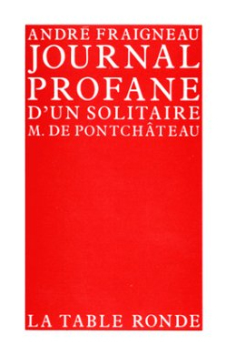 Journal profane d'un solitaire