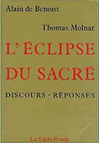 L'éclipse du sacré